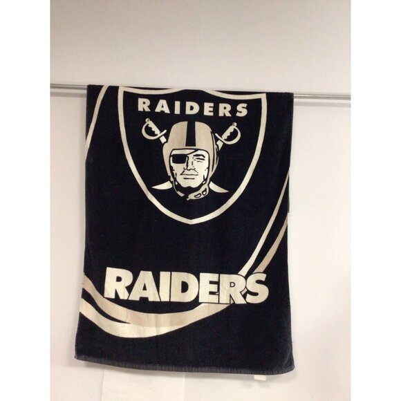 Vintage Oakland Raiders Beach Towel NFL Officially Licensed - Picture 3 of 4